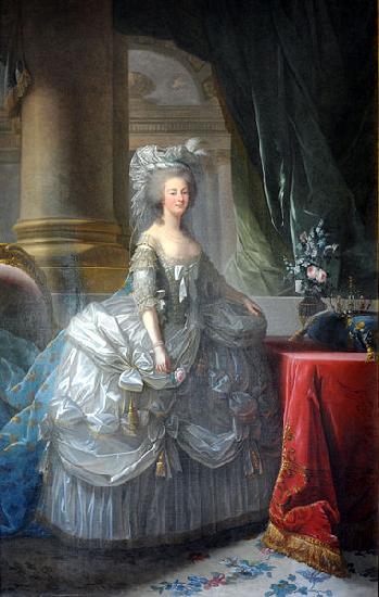 eisabeth Vige-Lebrun Queen of France Sweden oil painting art